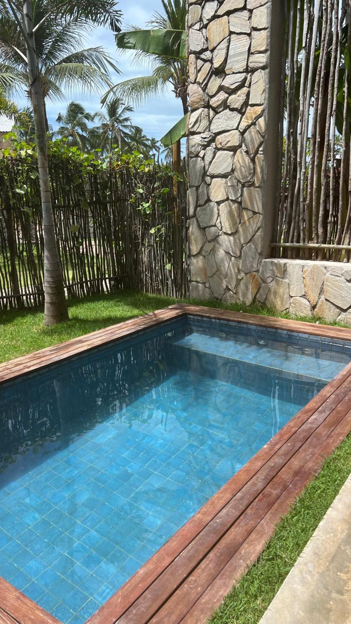 Villa Casa De Luxo Na Praia Do Patacho - Cond. Azulu, Casa 04 Pôrto de Pedras Exterior foto